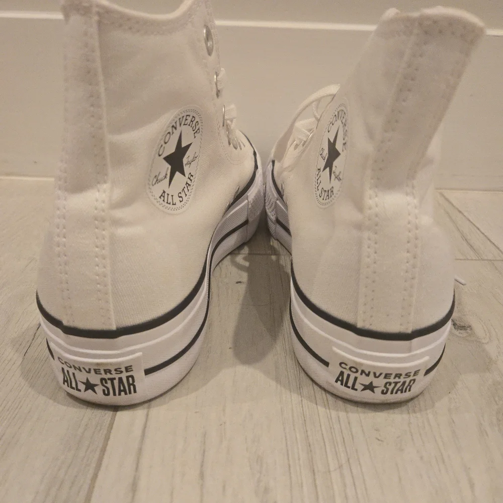Converse High Top Platform Sneakers - White - Picture 3 of 6